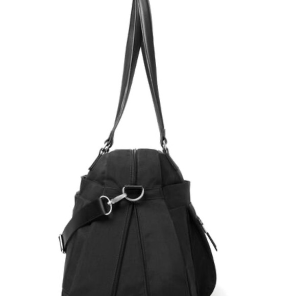 Overnight Expandable Laptop Tote With RFID Phone Wristlet - Picture 7 of 7